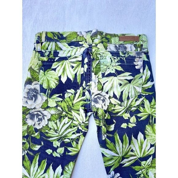 BLANKNYC Girls Spray on Slim Skinny Floral Printed Jeans Jeggings - Picture 8 of 15